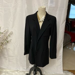 Georgio Armani button down Black Blazer